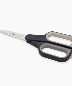 PlusCut™ Gray Scissors with Integrated Box Cutter