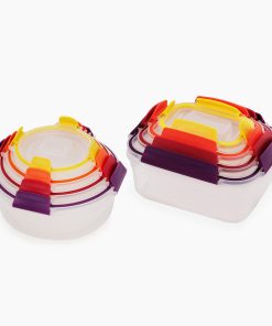 Nest™ Lock 16-Piece Multicolor Mixed Food Container Set