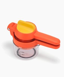 JuiceMax™ Plus Dual-Action Orange Citrus Press with Measuring Cup