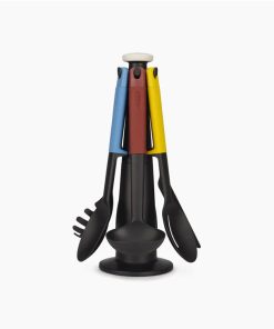 Elevate™ 6-piece Multicolor Utensil Set with Storage Stand