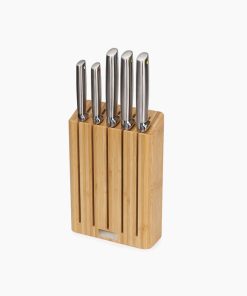 Elevate™ Steel Knives Bamboo 5-piece Set
