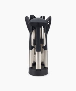 Elevate™ Fusion 5-piece Stainless-steel Utensil Set with Compact Stand