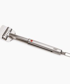 GrillOut™ Stainless-Steel BBQ Turner Tongs with Extending Handle