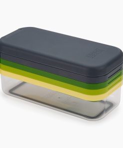 Multi-prep™ Compact Multicolour 4-piece Grater & Slicer