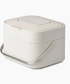 Stack 4L Stone Food Waste Caddy