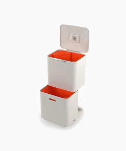 Totem Max 60L Stone Waste & Recycling Trash Can