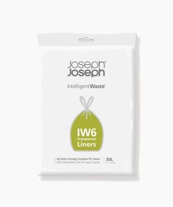 IW6 30L Clear Trash Bags