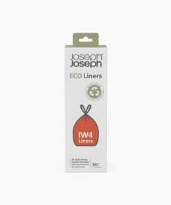 IW4 50L Gray Recycled Trash Bags