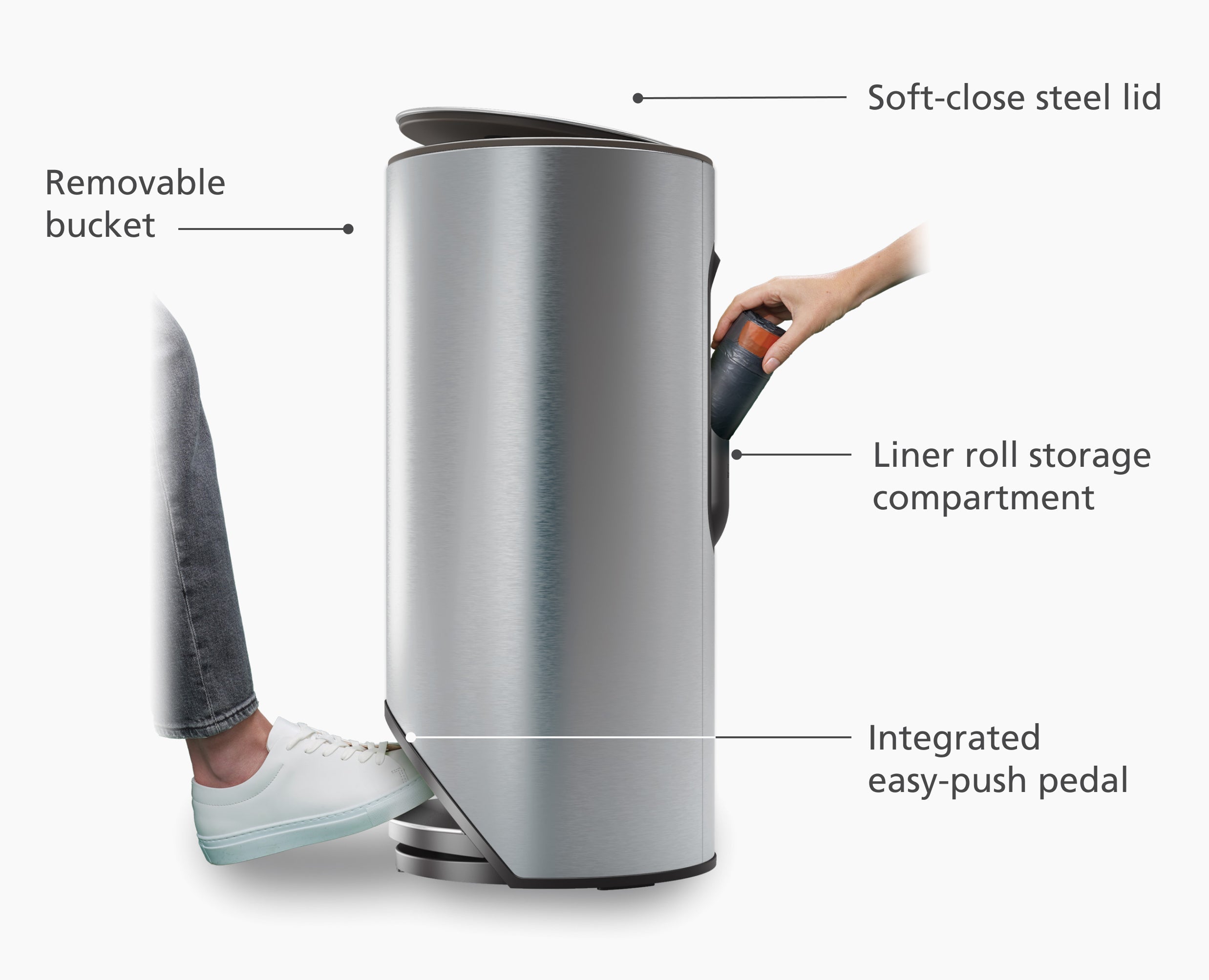30150_Arc30LGeneralWaste_LinerPocket-StainlessSteel.jpg