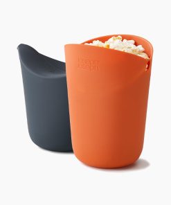 M-Cuisine™ 2-piece Orange Popcorn Maker Set