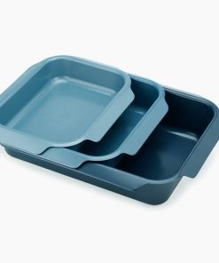 Nest™ Oven Non-stick 3-piece Blue Roasting Pan Set