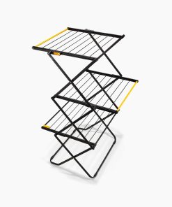 AirFrame™ 16m Folding Drying Rack with Long Garment Hanging Rails