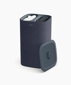 Tota Twin 60L Black Laundry Separation Basket