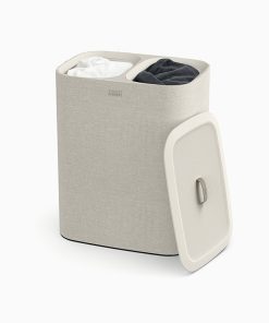 Tota Twin 90L Ecru Laundry Separation Basket