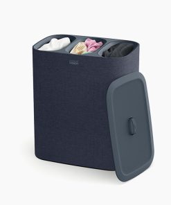 Tota Trio 90L Black Laundry Separation Basket