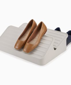 Shoe-In™ Large Space-saving Ecru Shoe Rack