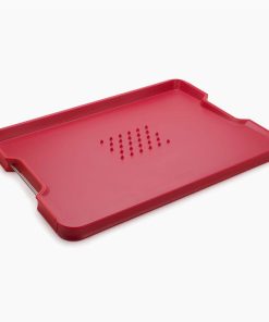 Cut&Carve™ Plus Multi-function Red Cutting Board