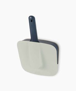 CleanStore Blue Wall-mounted Dustpan & Brush