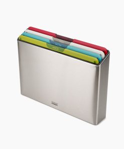 Folio™ Icon Steel 4-piece Multicolor Cutting Board Set