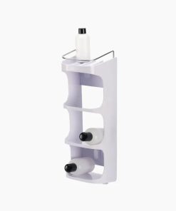 Capsule™ 4-tier White Shower Shelf