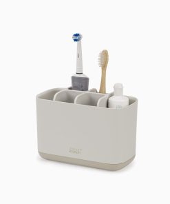 EasyStore™ Large Matt Ecru Toothbrush Holder