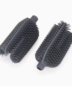 Flex™ 360 Pack of 2 Gray Replacement Toilet Brush Heads