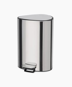 EasyStore™ Luxe 5L Stainless-steel Bathroom Pedal Trash Can