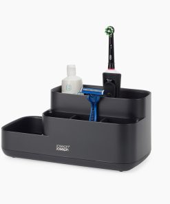 EasyStore™ Matt Black Bathroom Storage Caddy