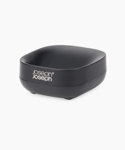 Slim™ Compact Matt Black Soap Dish