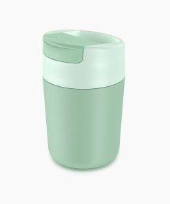 Sipp™ Green Travel Mug with Hygienic Lid 340ml