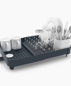 Extend™ Gray Expandable Dish Drainer