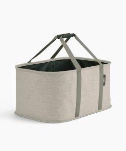 Hold-All™ Ecru Collapsible 35L Laundry Basket