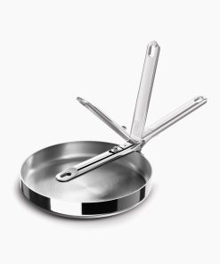 Space Steel Folding Handle 9.5 Frying Pan