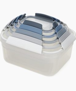 Nest™ Lock 10-piece Blue Food Container Set - Editions