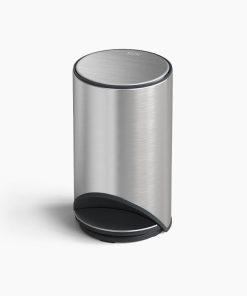 Arc™ 10L Easy-push Stainless-steel Pedal Trash Can