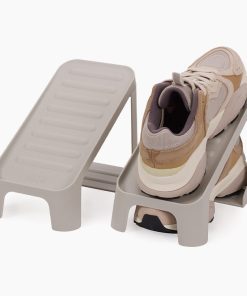 Shoe-In™ Compact 2-piece Ecru Shoe Caddy