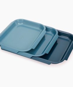 Nest™ Bake Non-Stick 3-piece Blue Baking Pan Set