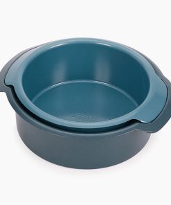 Nest™ Bake Non-Stick 2-piece Blue Round Cake Pan Set