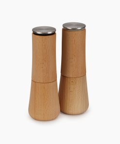 Milltop™ Wood 2-piece Salt & Pepper Mill Set