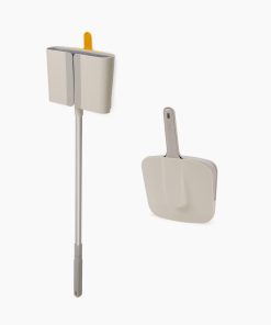 CleanTech™ Wall-mounted Broom. Dustpan & Brush Set