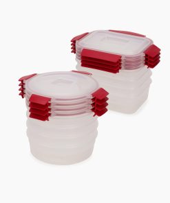 Nest™ Lock 16-Piece Red Container Set
