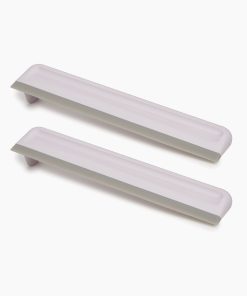 EasyStore™ Pack of 2 Light Gray Shower Squeegees
