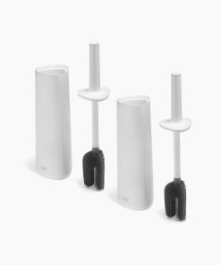 Flex™ 360 Pack of 2 Gloss White Toilet Brushes