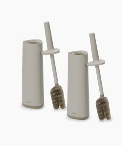 Flex™ 360 Pack of 2 Matt Ecru Toilet Brushes